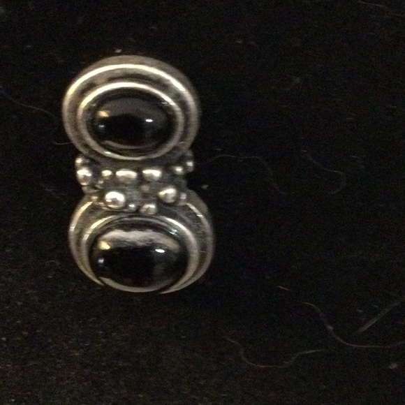 Chico’s Leather Necklace with Metal Pendant and Earring Set - Picture 14 of 16